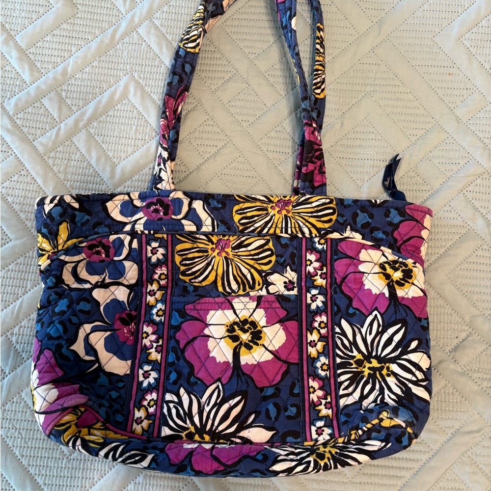 Vera Bradley Tote Bag in the Retired “African Violet” Pattern